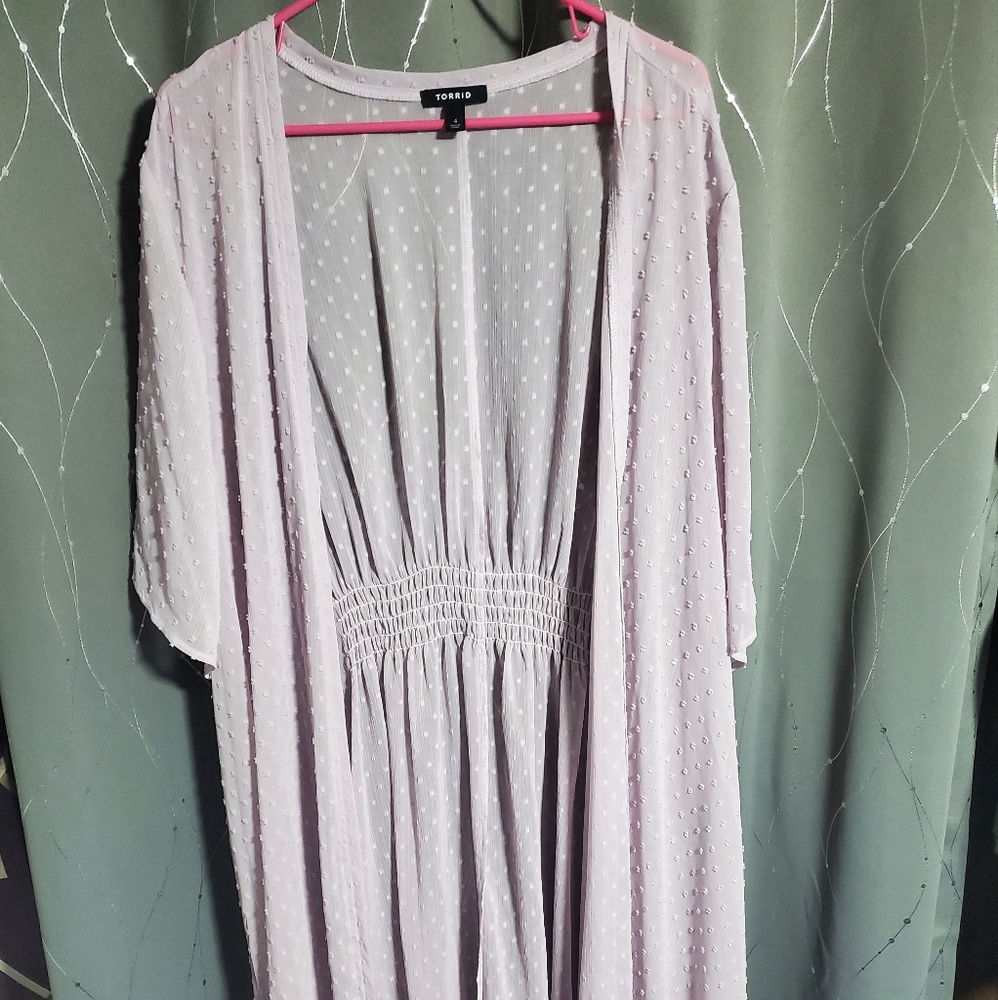 Torrid see-through Kimono